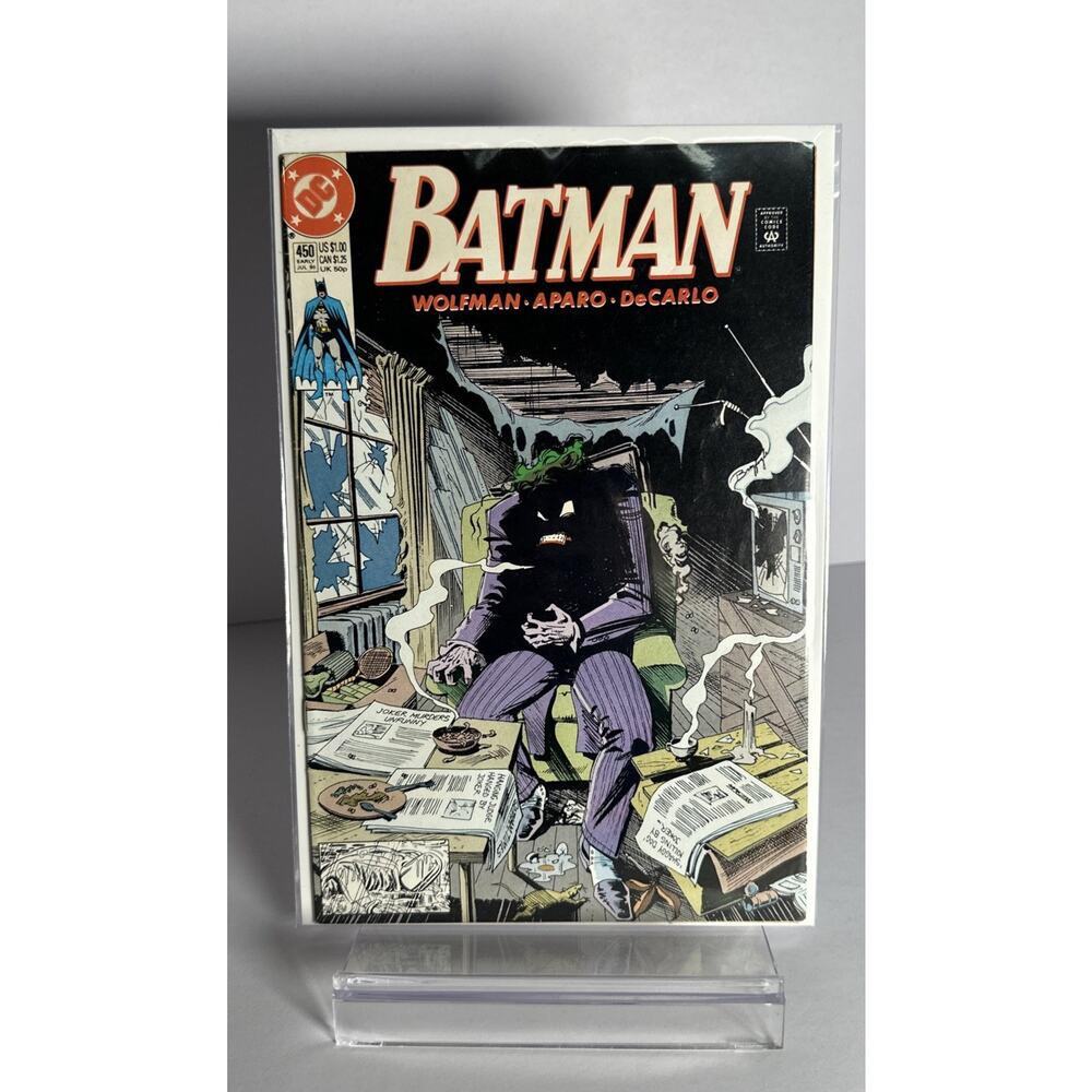 Batman #450 NM 1st Appearance Curtis Base 1990 DC Comics Classic Breyfogle Cover